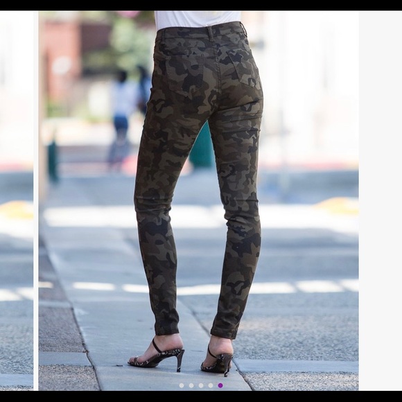 Amaryllis Muted Skinny Camo Jeans - Picture 3 of 7